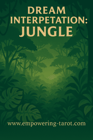 an image of a dense jungle. what does it mean to dream of a jungle? an article on the spiritual interpretation of dreams connected to the symbol jungle.