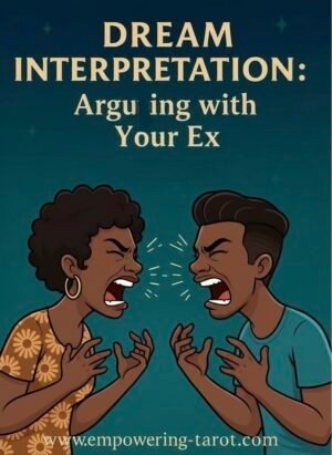an image of two people shouting at each other. what does it mean to dream of fighting or arguing with your ex? an article on the spiritual meaning of dreams of fighting or arguing with your ex.