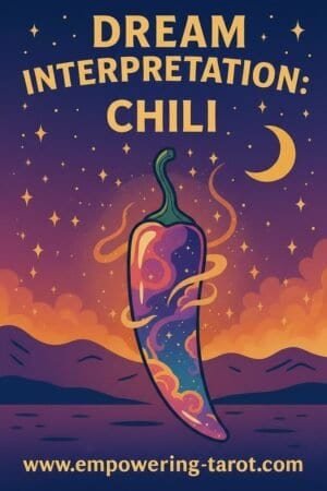 an illustration of chili. what does it mean to dream of chili? an article on the spiritual meaning of chili in dreams.