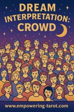 in an illustration of a crowd. what does it mean to dream of a crowd or crowded places? an article on the spiritual meaning of crowds and crowded places in dreams.