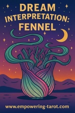an illustration of fennel. what does it mean to dream of fennel? an article on the spiritual meaning of fennel in dreams.