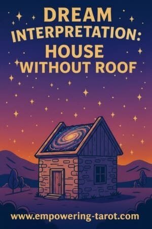an illustration of a house without roof. what does it mean to dream of a house without roof? an article on the spiritual meaning of seeing a house without roof in a dream.