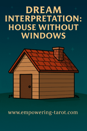an illustration of a house without windows. what does it mean to see a house without windows in your dream? what does it mean to dream of a house without windows? an article on the spiritual meaning of a house without windows in dreams.