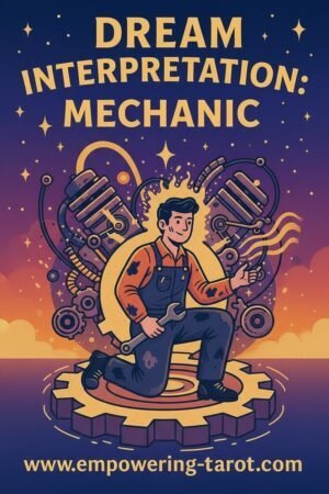 an illustration of a mechanic. what does it mean to dream of a mechanic? an article on the spiritual interpretation of a mechanic in your dream.