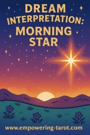 an illustration of the morning star. what does it mean to dream of the morning star? an article on the spiritual meaning of the morning star in dreams.