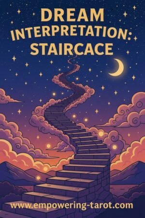 an illustration of a staircase. what does it mean to dream of a staircase? an article on the spiritual meaning of staircases in dreams.