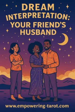 an illustration of a couple and another person standing nearby. what does it mean to dream of your friend's husband? an article on the spiritual meaning of your friend's husband in dreams