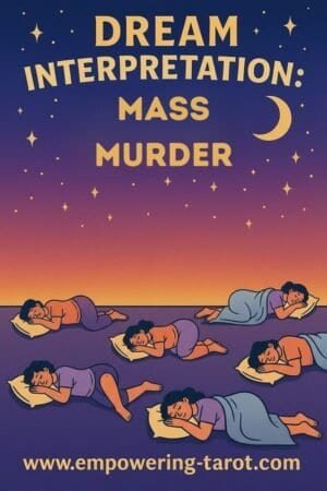 an illustration of dead bodies. what does it mean to have a nightmare about mass murder? an article on the spiritual meaning of mass murder in nightmares and dreams