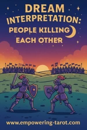 an illustration of a battle field. what does it mean to dream of people killing one another? an article on the spiritual meaning of people killing each other in dreams
