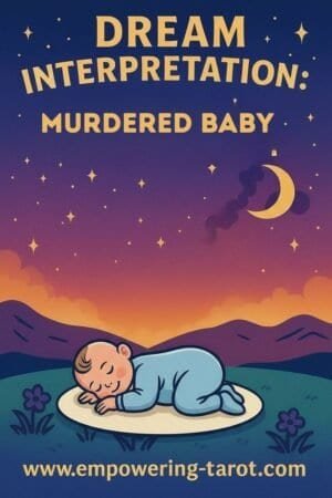 an illustration of a murdered baby. what does it mean to see a murdered baby in a nightmare? an article on the spiritual meaning of murdered babies in nightmares and dreams