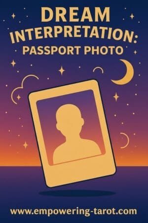 an illustration of a passport photograph. what does it mean to dream of a passport photo? an article on the spiritual meaning of passport photographs in dreams