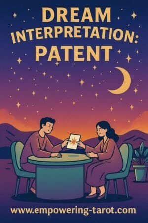 an illustration of somebody getting a patent. what does it mean to dream of a patent? an article on the spiritual meaning of patents in dreams