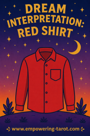Dream Interpretation: Red T-Shirt